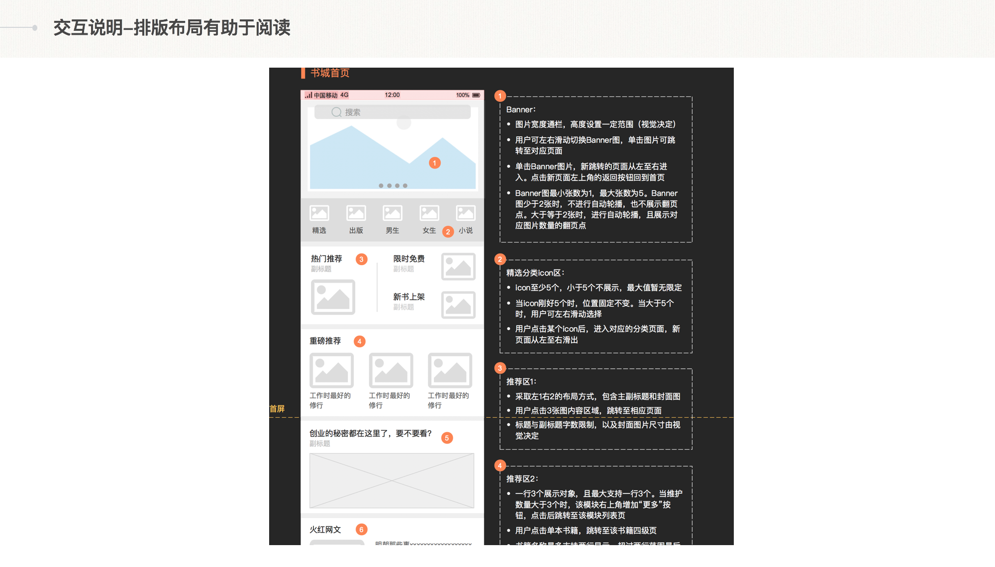 宏观角度：原型图的交互说明该怎么写