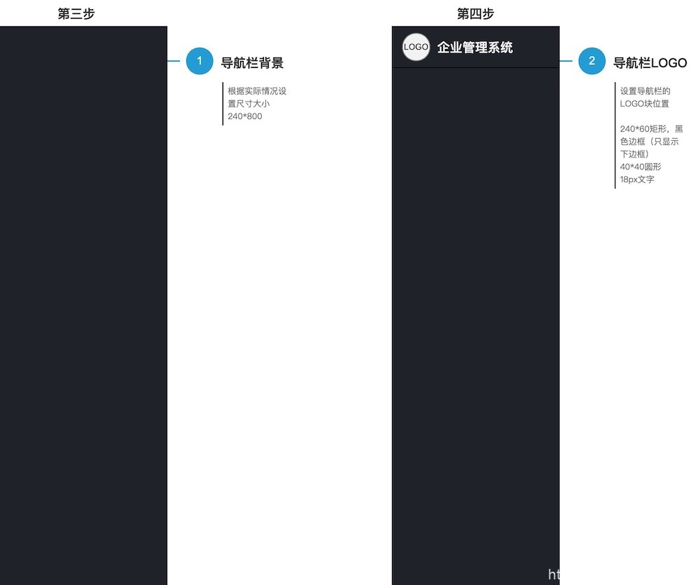 制作动态效果的后台导航栏——左侧导航