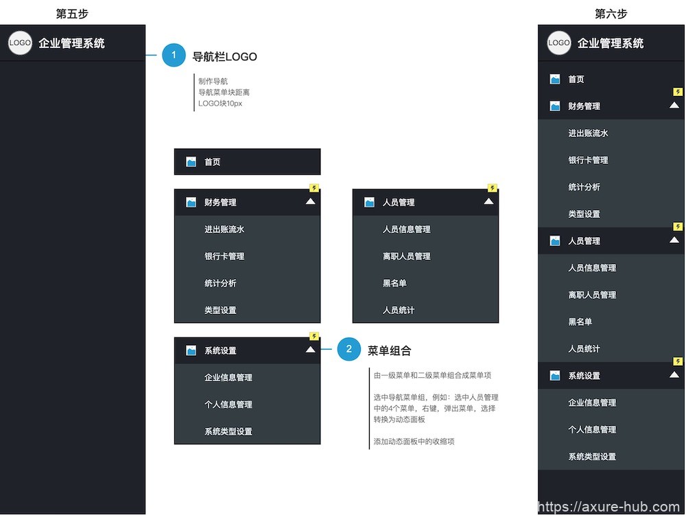 制作动态效果的后台导航栏——左侧导航